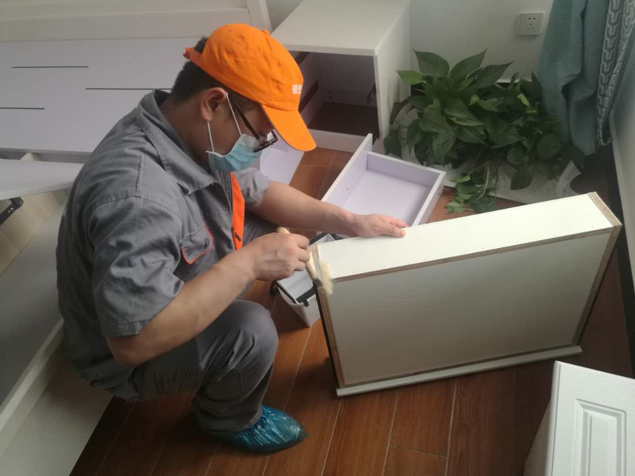 抽屜全方位涂刷施工 抽屜全方位涂刷施工