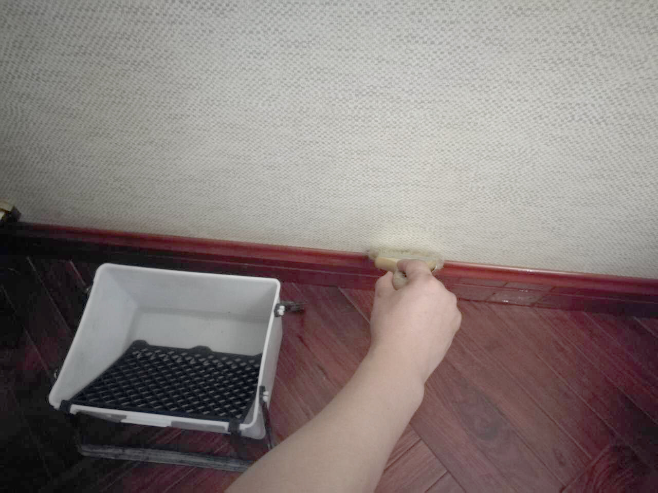 臥室踢腳線重點涂刷 臥室踢腳線重點涂刷