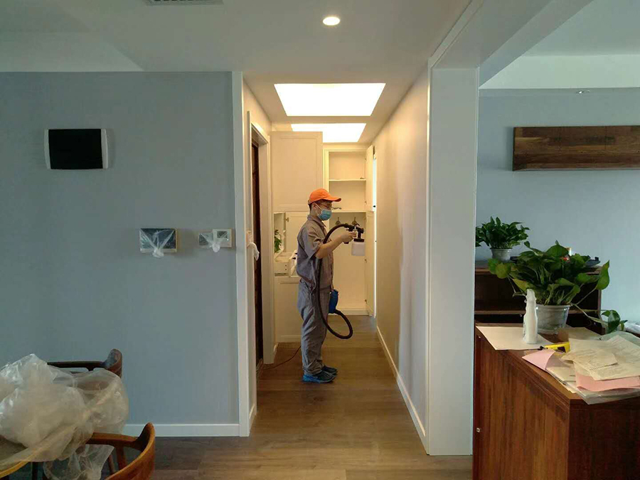 客餐廳過道墻面噴涂全方位施工 客餐廳過道墻面噴涂全方位施工