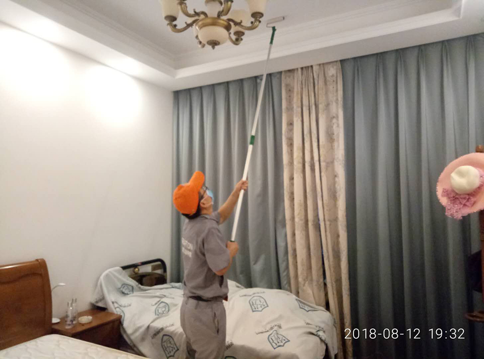 臥室頂面滾筒全方位施工 臥室頂面滾筒全方位施工