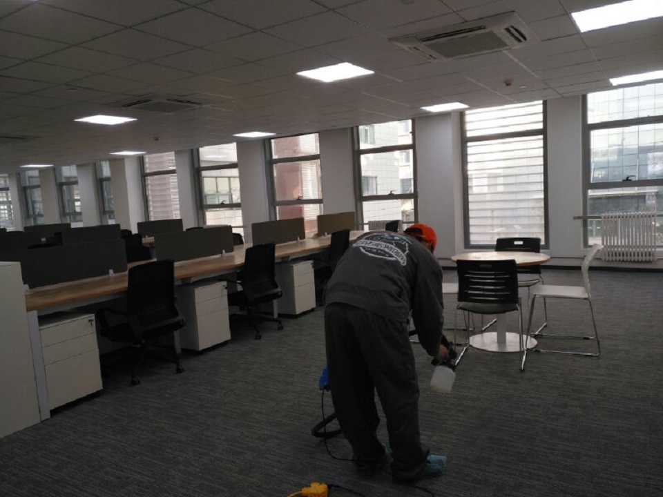 辦公區域地毯全方位噴涂施工 辦公區域地毯全方位噴涂施工