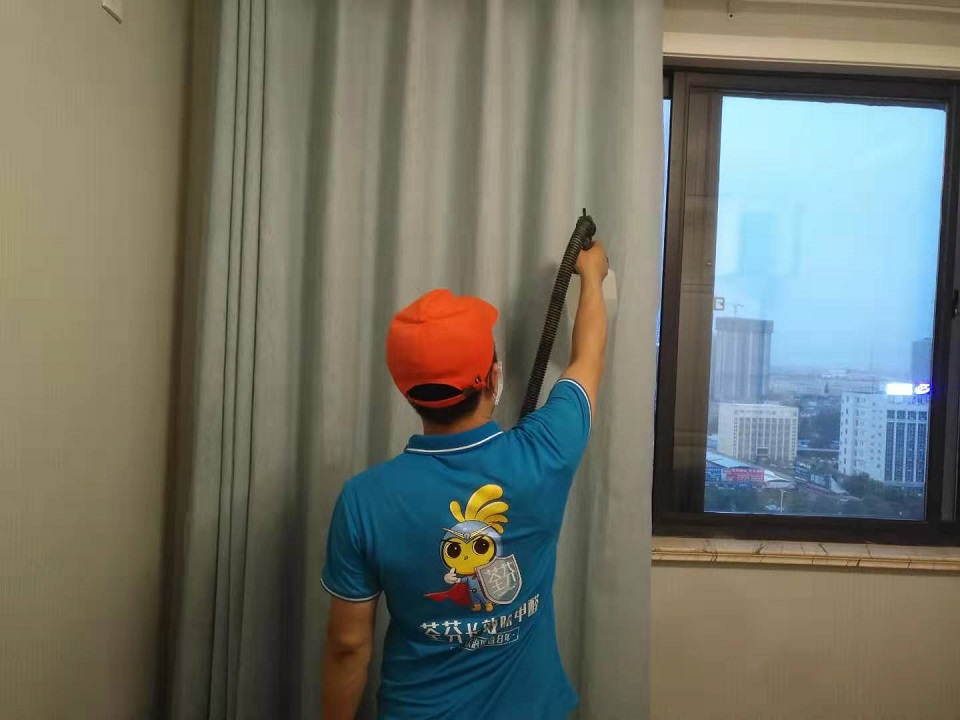 臥室窗簾布藝全方位施工治理甲醛 臥室窗簾布藝全方位施工治理甲醛