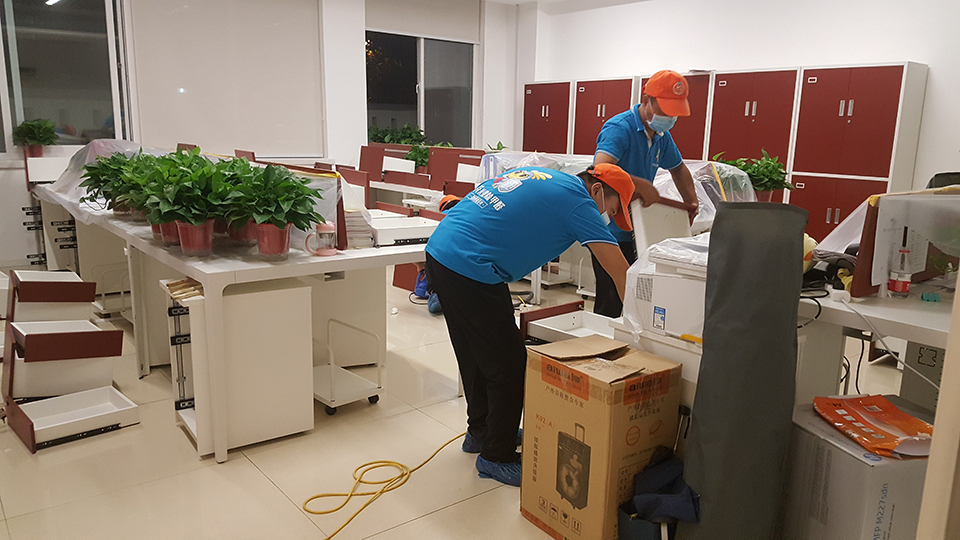 辦公空間進行成品保護 辦公空間進行成品保護