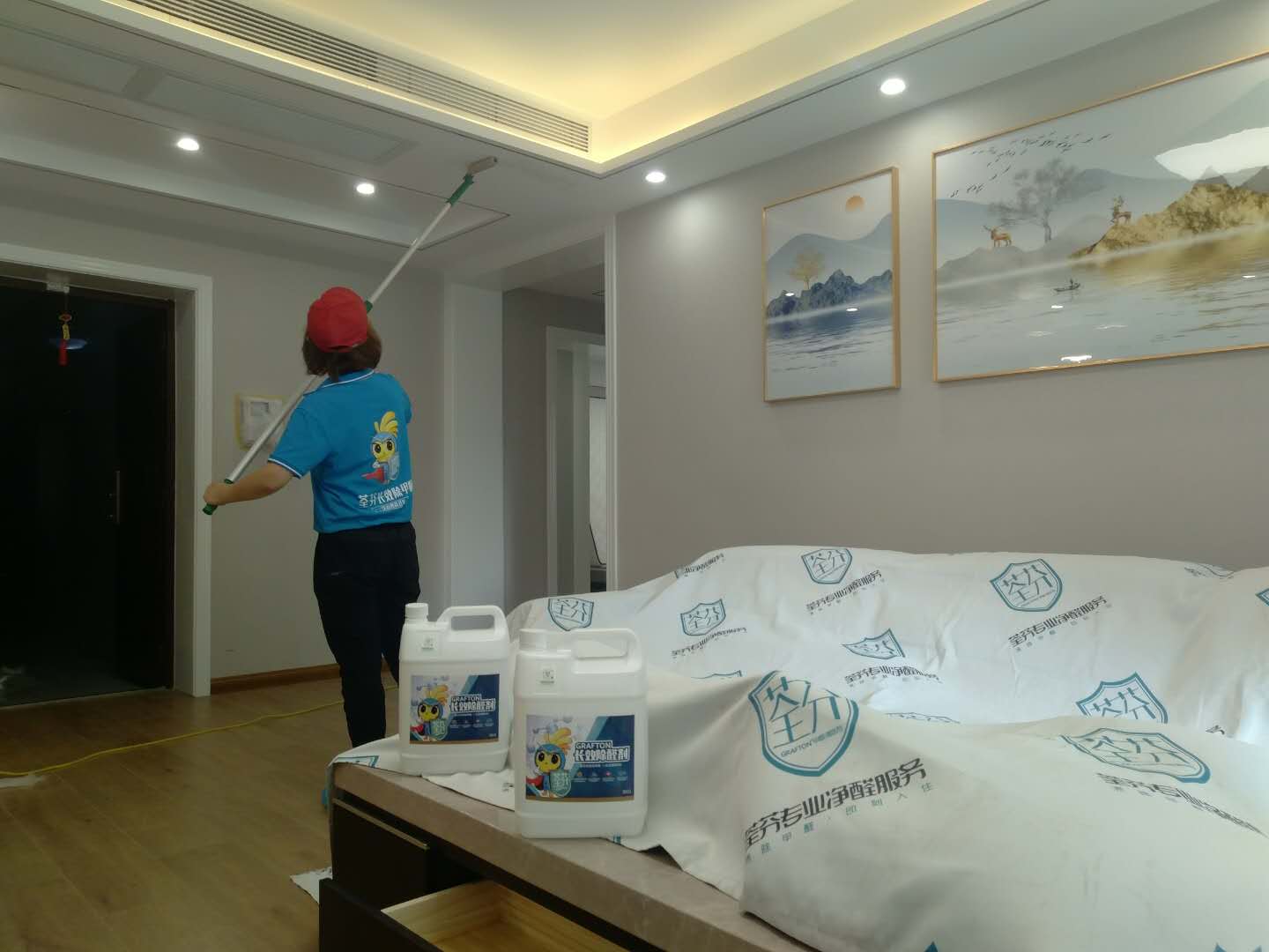 新房除甲醛天花板施工 新房除甲醛天花板施工