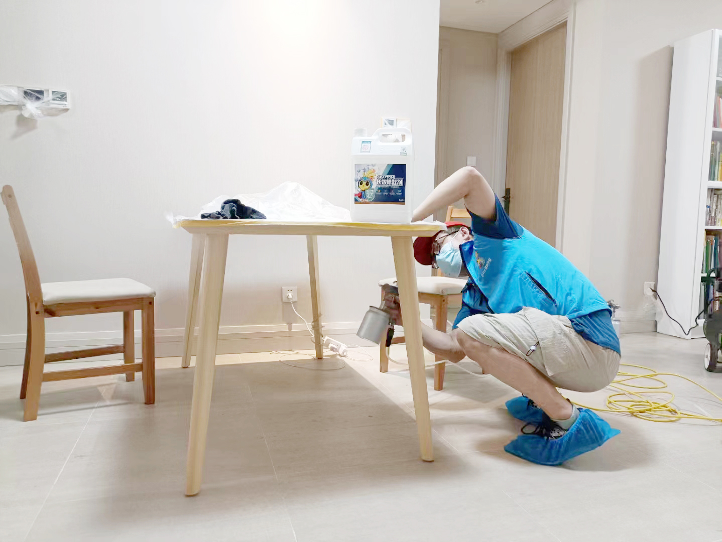 餐桌椅噴槍全方位施工治理 餐桌椅噴槍全方位施工治理