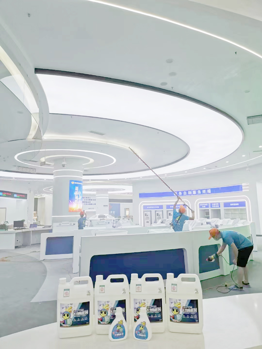 稅務大廳噴槍頂面施工治理 稅務大廳噴槍頂面施工治理