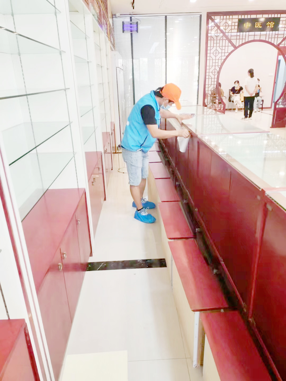 藥店柜臺薄膜覆蓋養護 藥店柜臺薄膜覆蓋養護