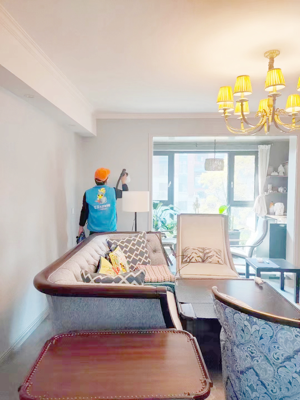 客廳壁紙噴槍施工治理 客廳壁紙噴槍施工治理