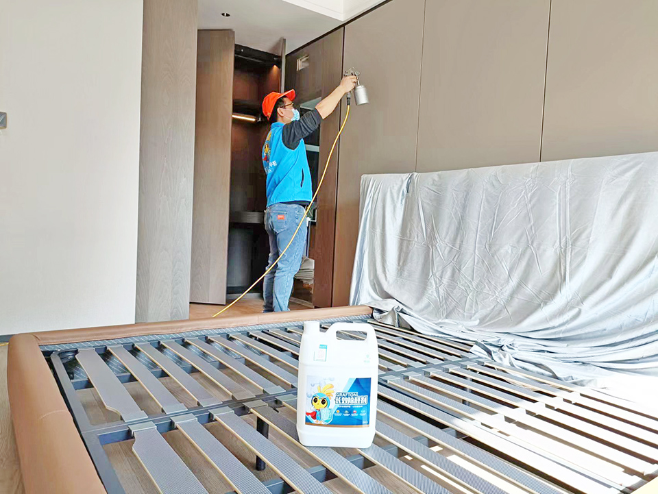 臥室護墻板噴槍施工治理 臥室護墻板噴槍施工治理