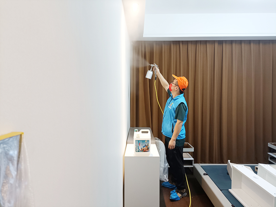 臥室墻面噴槍全方位噴涂治理 臥室墻面噴槍全方位噴涂治理